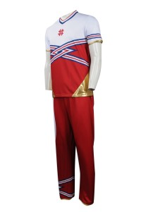 CH165 tailor-made men's cheerleading suit  group tailor-made men's cheerleading suit  school  group  cheerleading suit supplier